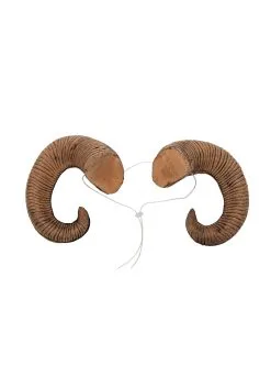 Elope Ram Horns For An Adult -Wolf Costumes Sales Store adult ram horns4
