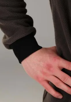 Fun Costumes Wolf Jumpsuit Costume For Adults -Wolf Costumes Sales Store adult wolf onesie costume alt 4