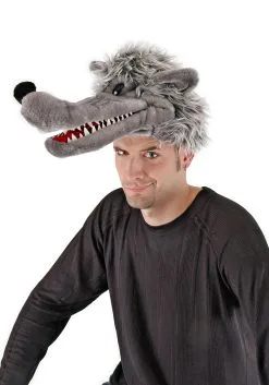 Elope Plush Hat Big Bad Wolf