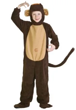 Fun Costumes Monkey Kid's Costume