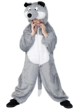 Smiffys Child Wolf Costume
