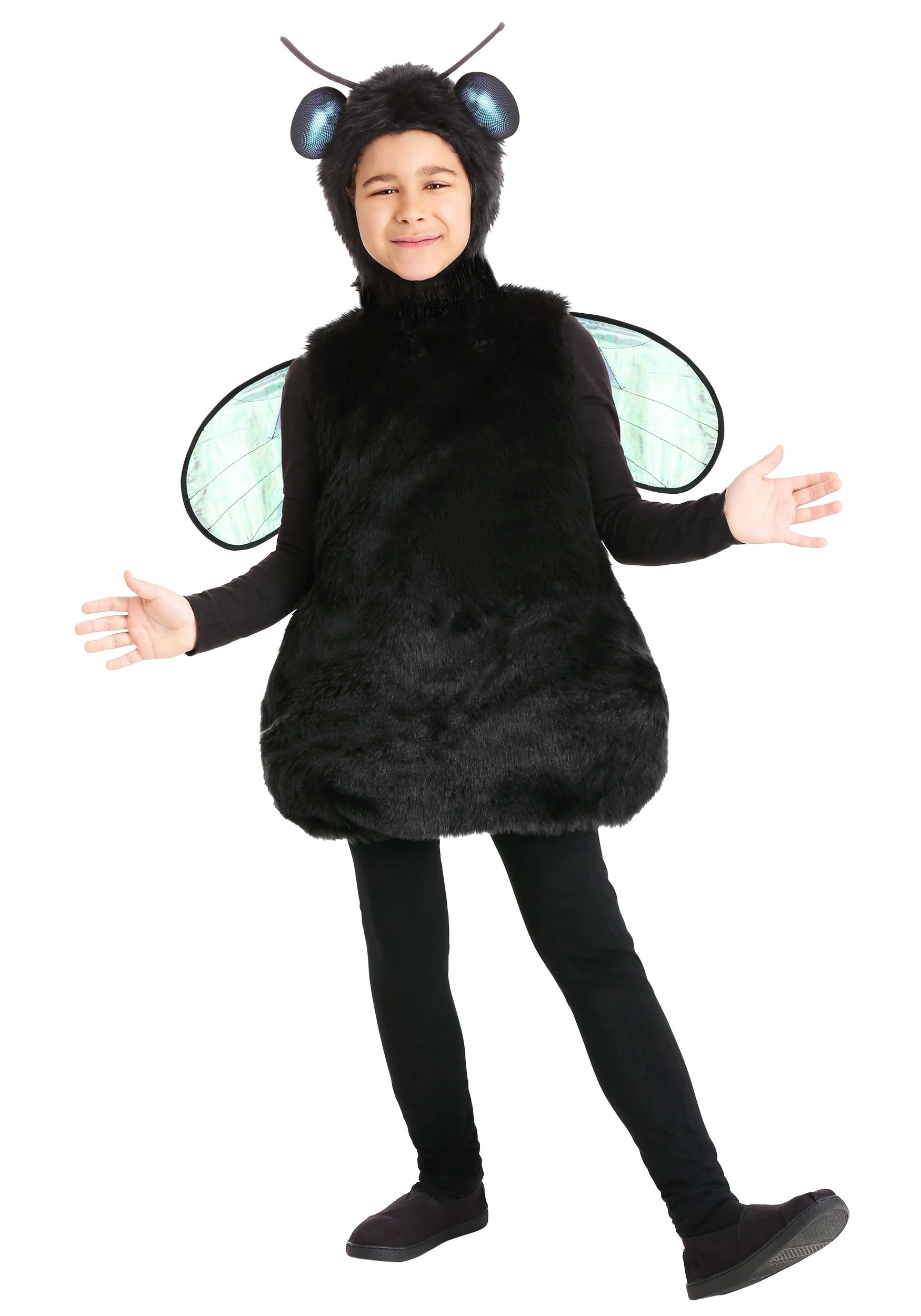 Fun Costumes Kids Black Fly Costume 1 Fun Costumes Kids Black Fly Costume
