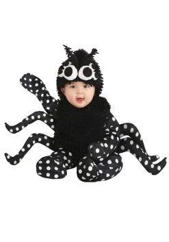 Zhenjiang Lian Yew Every Age Garment Accessories A Itty Bitty Black Spider Infant Costume