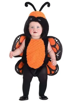 M&R TOY CO., LTD Monarch Butterfly Onesie For Infants -Wolf Costumes Sales Store infant monarch butterfly onesie alt 2