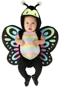 M&R TOY CO., LTD Rainbow Butterfly Onesie For Infants