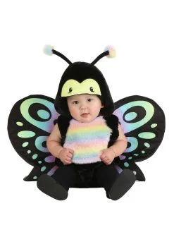 M&R TOY CO., LTD Rainbow Butterfly Onesie For Infants -Wolf Costumes Sales Store infant rainbow butterfly onesie alt 2