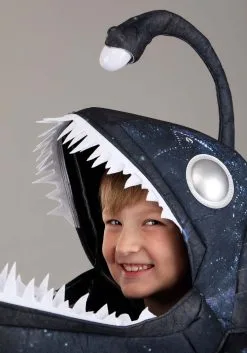 Seasons (HK) Ltd. Bigmouth Angler Fish Costume For Kids -Wolf Costumes Sales Store kids bigmouth angler fish costume alt 3