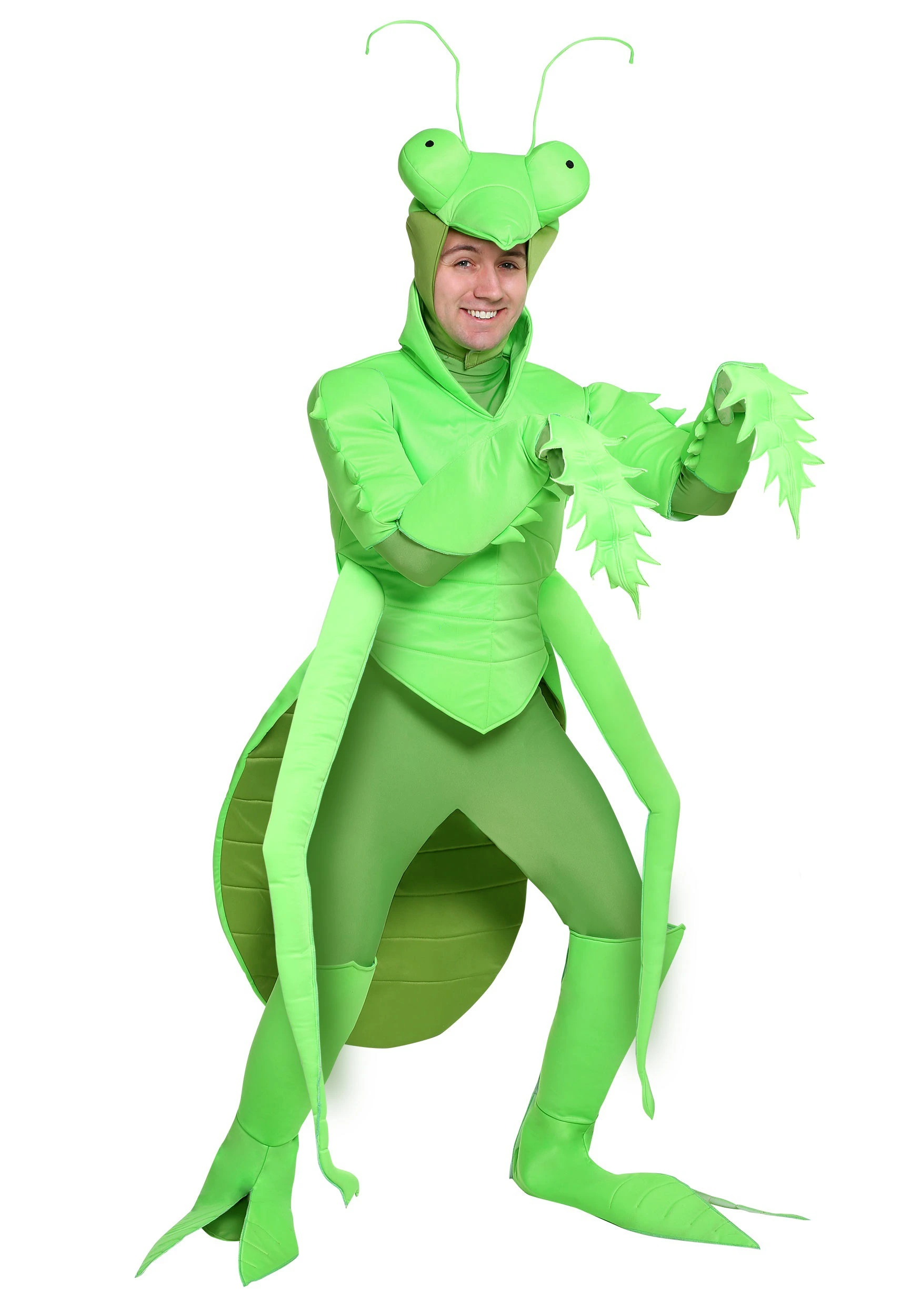Fun Costumes Men's Green Praying Mantis Costume 1 Fun Costumes Men's Green Praying Mantis Costume