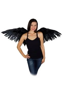 Zucker Feather Mocking Jay Wing 16x48" Black