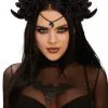 Dreamgirl Mythical Ram's Horn Head Piece