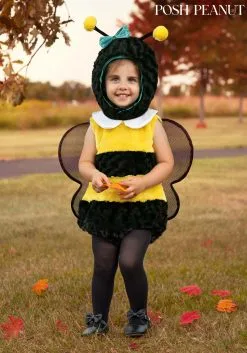 M&R TOY CO., LTD Posh Peanut Beatrice Bumble Bee Toddler Costume
