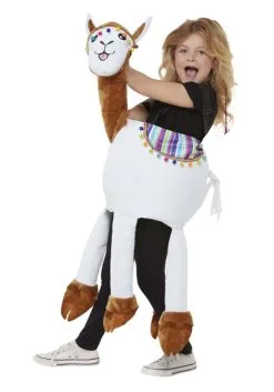 Wolf Costumes Sales Store -Wolf Costumes Sales Store ride a llama child costume alt 1