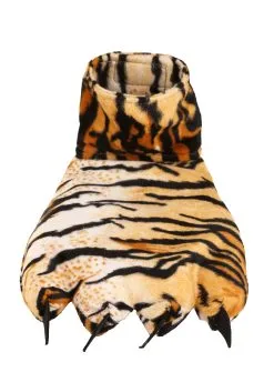 Elope Tiger Shoe Covers -Wolf Costumes Sales Store tiger shoe covers alt 2