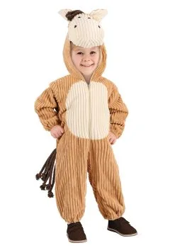 Princess Paradise Toddler Corduroy Horse Costume