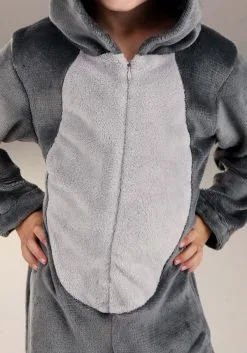Savvy Garments Toddler Wolf Jumpsuit Costume -Wolf Costumes Sales Store toddler wolf onesie costume alt 3
