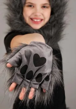 Yao Hats Wolf Hood, Hands & Tail Costume Accessory Kit 7 Yao Hats Wolf Hood, Hands & Tail Costume Accessory Kit -Wolf Costumes Sales Store wolf hood hands tail kit alt 2
