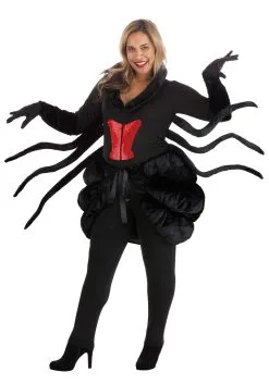 Fun Costumes Black Widow Spider Women's Costume -Wolf Costumes Sales Store womens black widow alt 1