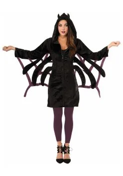 Forum Novelties, Inc Hoodie Comfy Spider Costume For Women